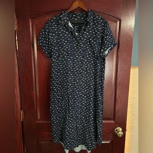 Evil eye shirt dress